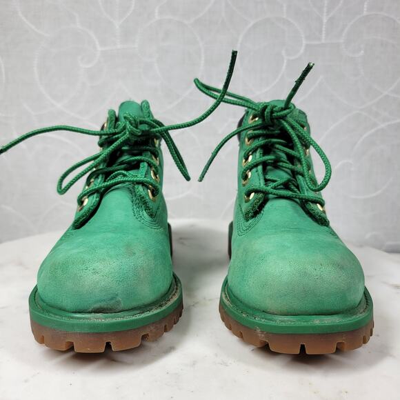 Timberland Limited Edition Boot Toddler 7 Celtics Kelly Green Classic Waterbuck - Picture 9 of 16